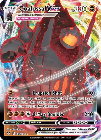 Coalossal VMAX — Holofoil
