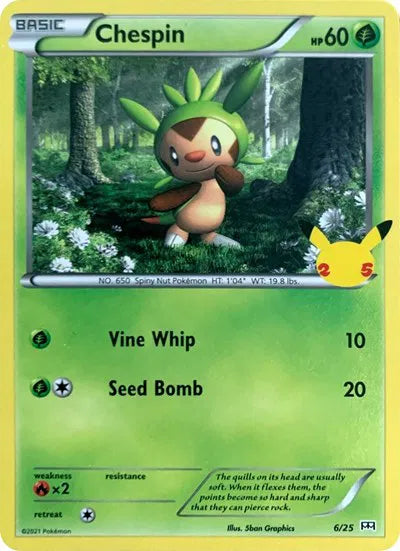 Chespin — Holofoil