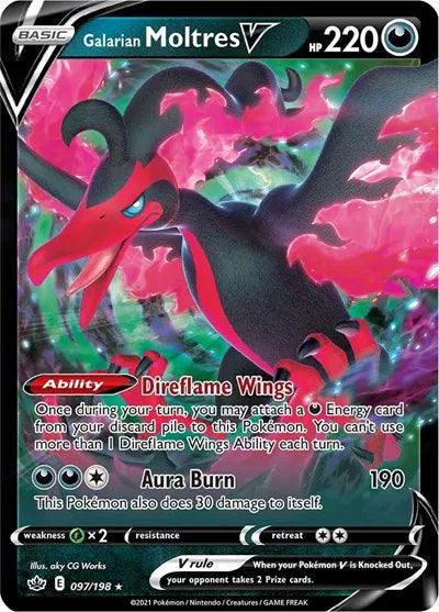 Galarian Moltres V — Holofoil