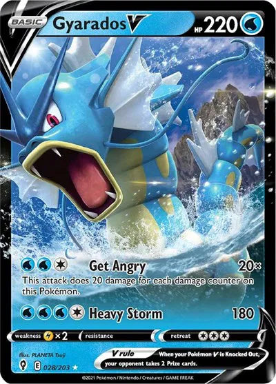 Gyarados V — Holofoil