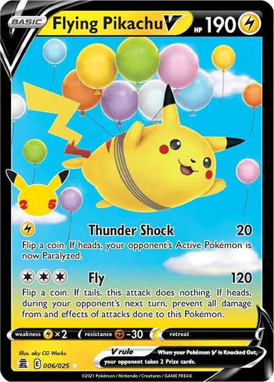 Flying Pikachu V — Holofoil