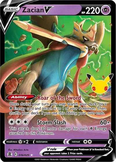 Zacian V — Holofoil