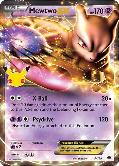Mewtwo EX — Holofoil