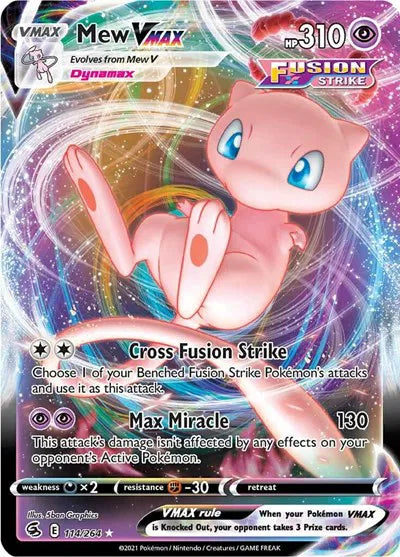 Mew VMAX — Holofoil