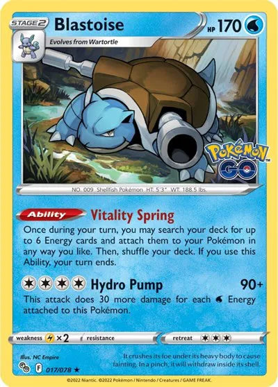 Blastoise — Holofoil