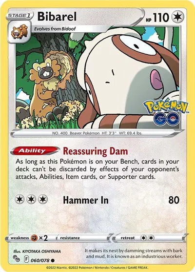 Bibarel — Reverse Holofoil