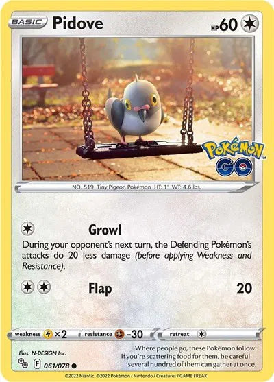 Pidove — Reverse Holofoil