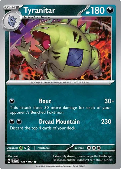 Tyranitar — Holofoil