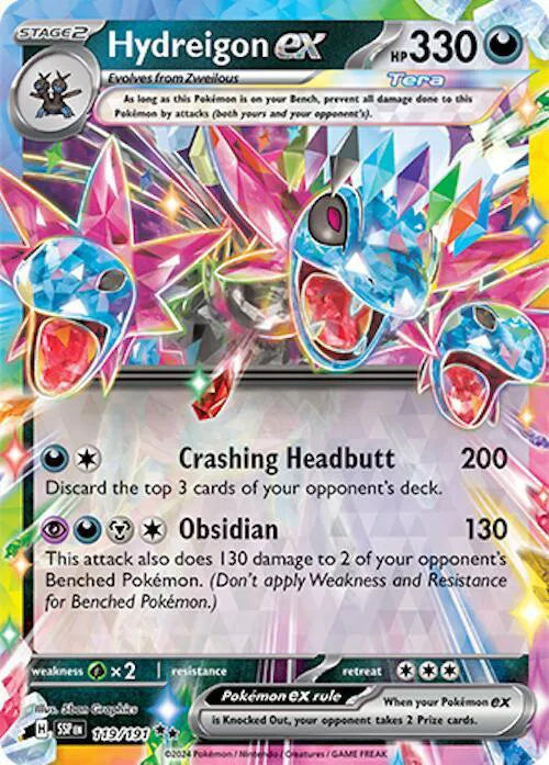Hydreigon ex — Holofoil