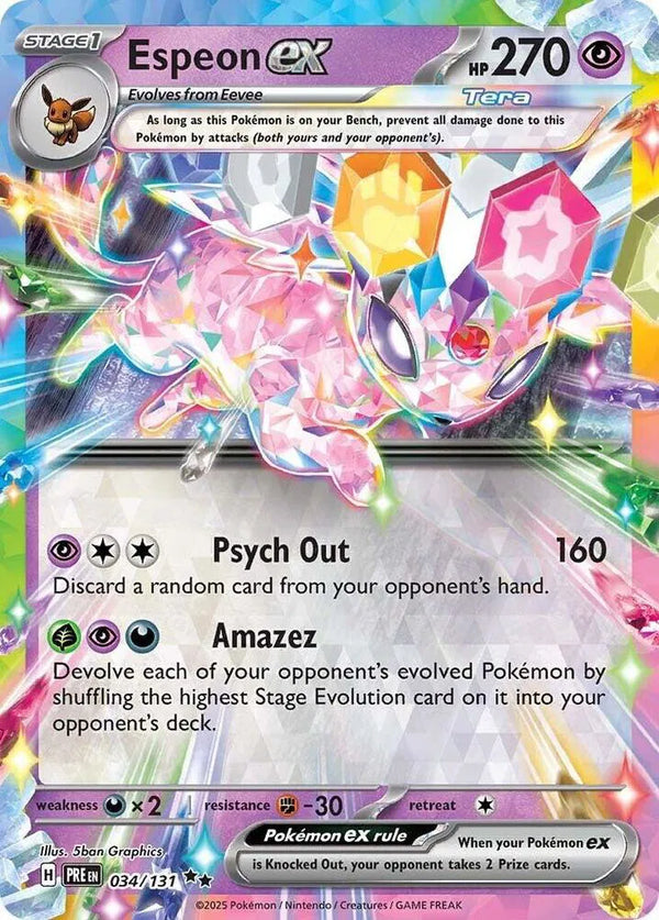 Espeon ex — Holofoil