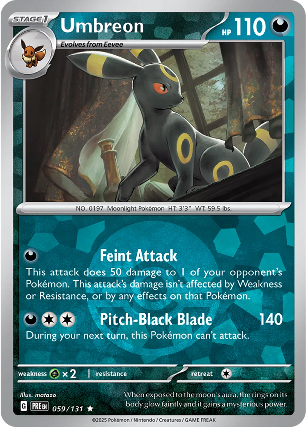 Umbreon (Poke Ball Pattern) — Holofoil