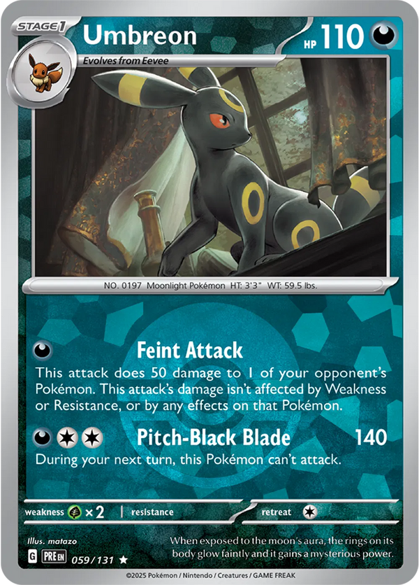 Umbreon (Poke Ball Pattern) — Holofoil