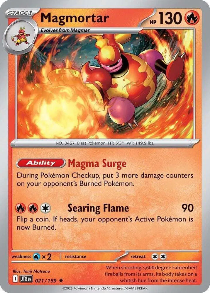 Magmortar — Holofoil