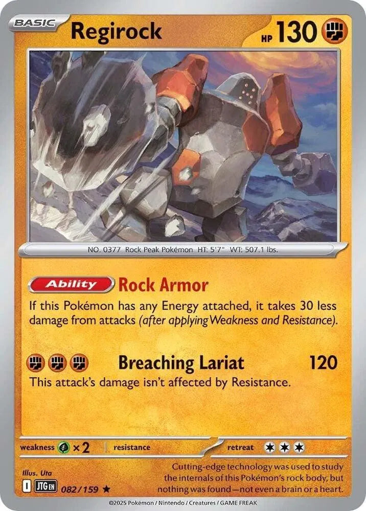 Regirock — Holofoil