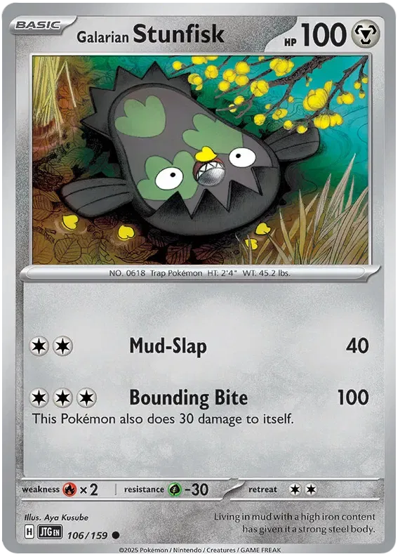 Galarian Stunfisk — Normal