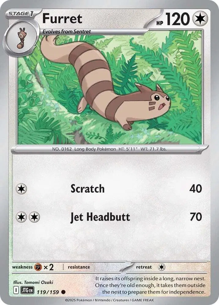 Furret — Reverse Holofoil