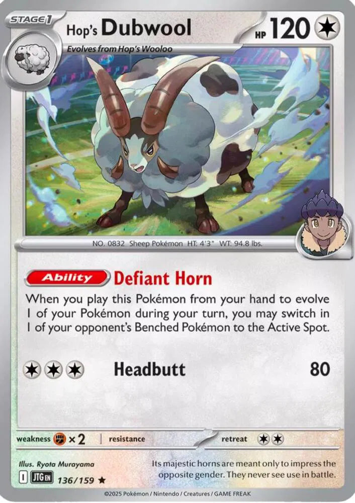 Hop's Dubwool — Holofoil