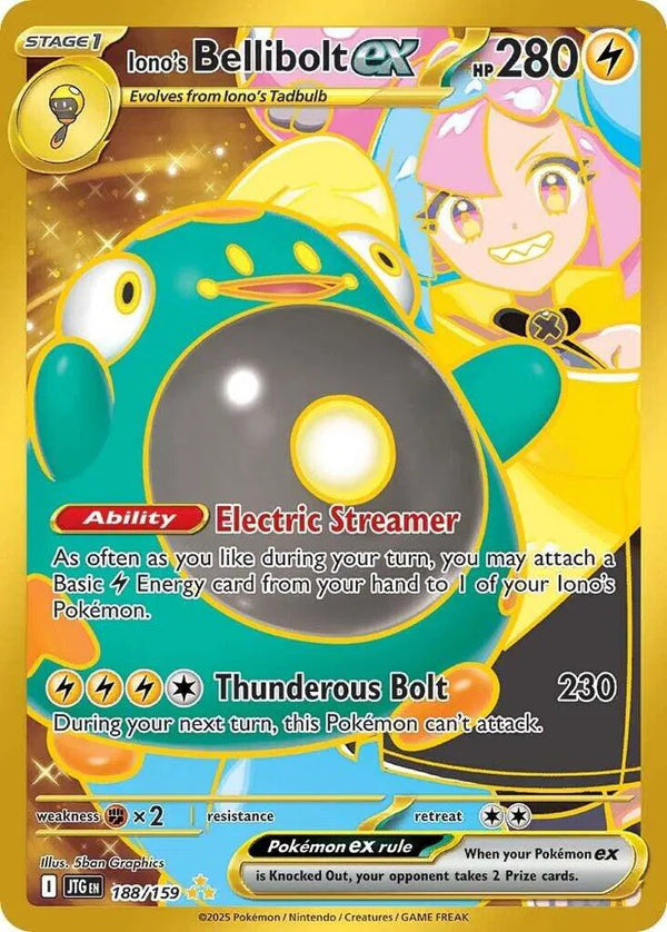 Iono's Bellibolt ex — Holofoil