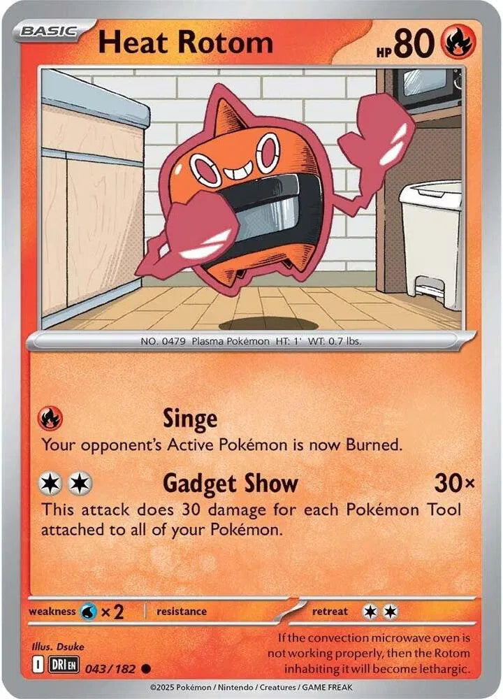 Heat Rotom — Reverse Holofoil
