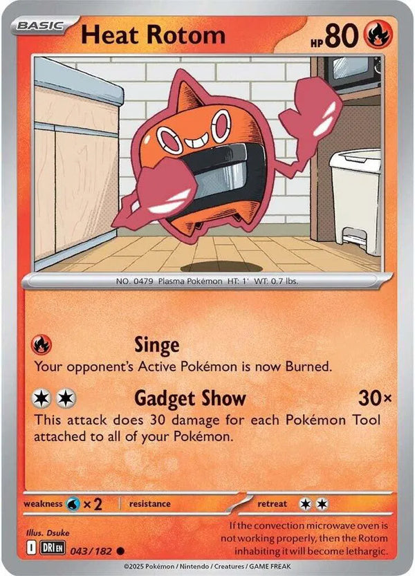 Heat Rotom — Reverse Holofoil