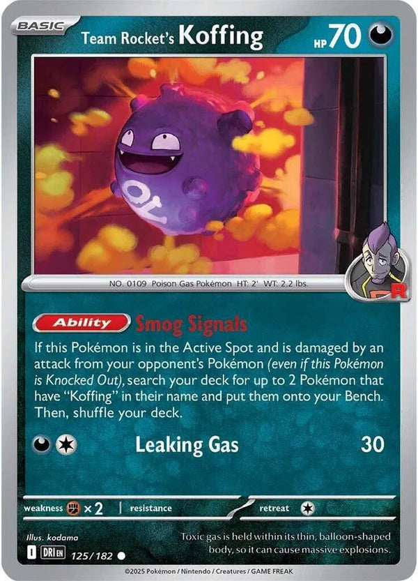 Team Rocket's Koffing — Normal
