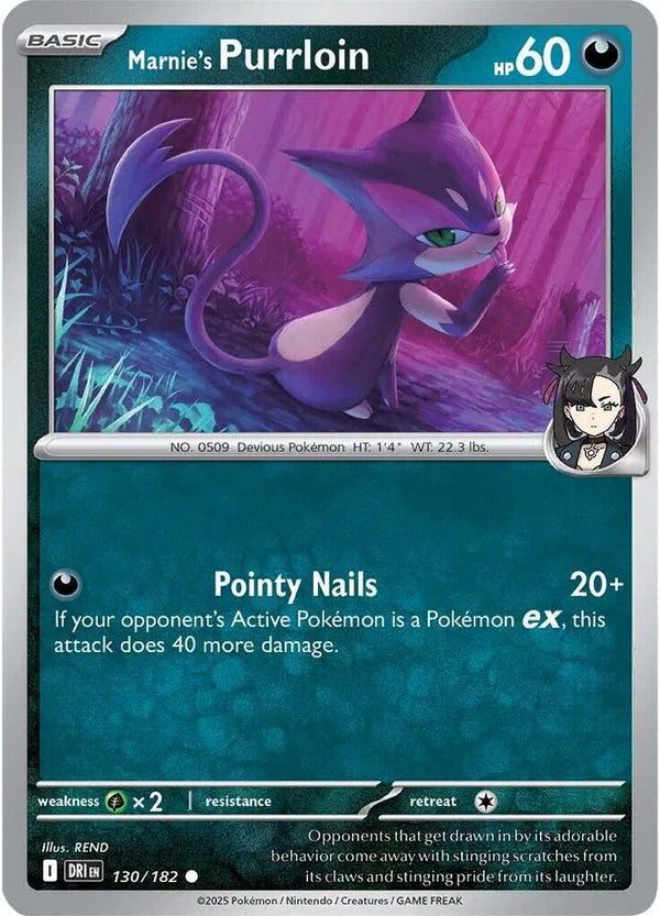 Marnie's Purrloin — Reverse Holofoil