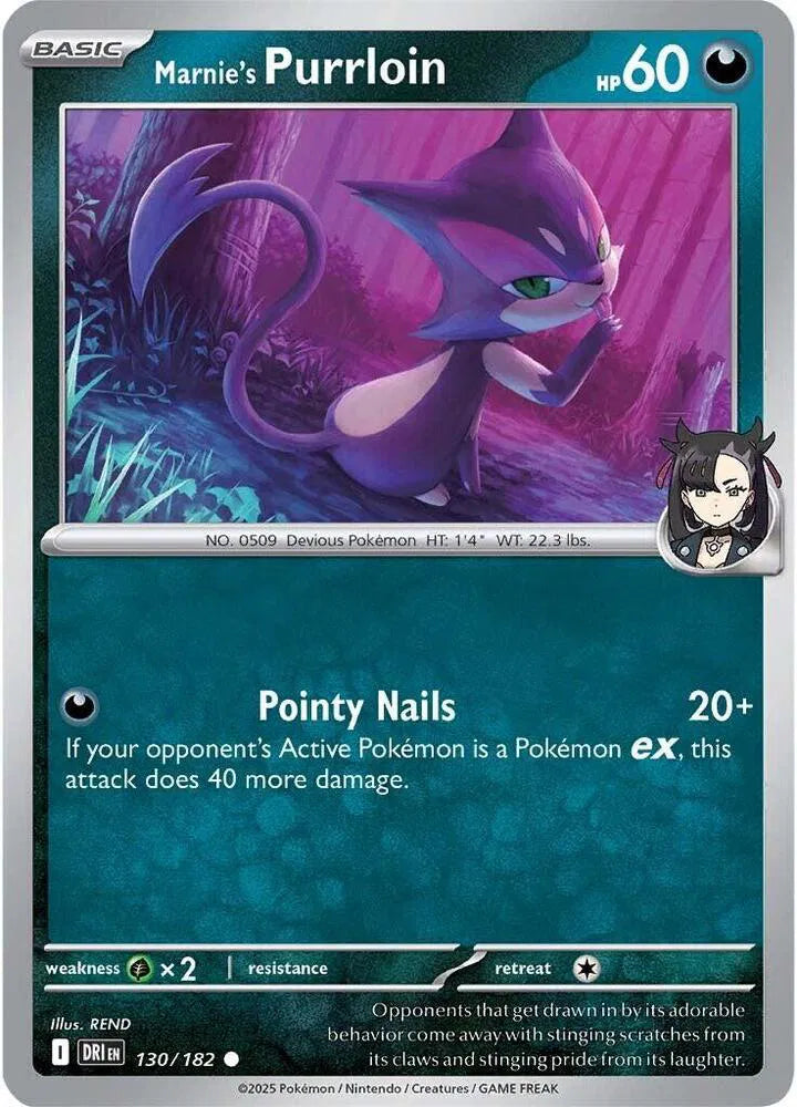 Marnie's Purrloin — Reverse Holofoil