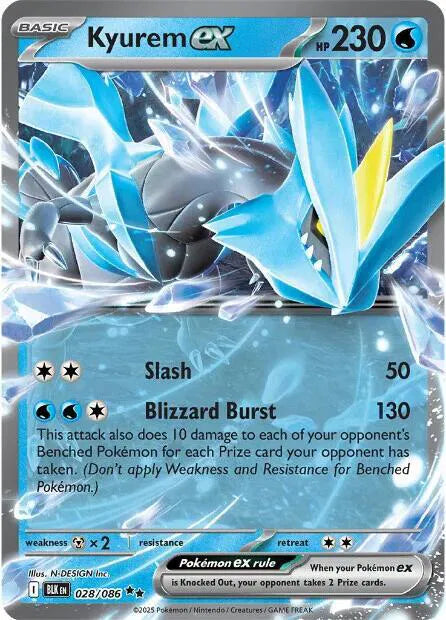 Kyurem ex — Holofoil