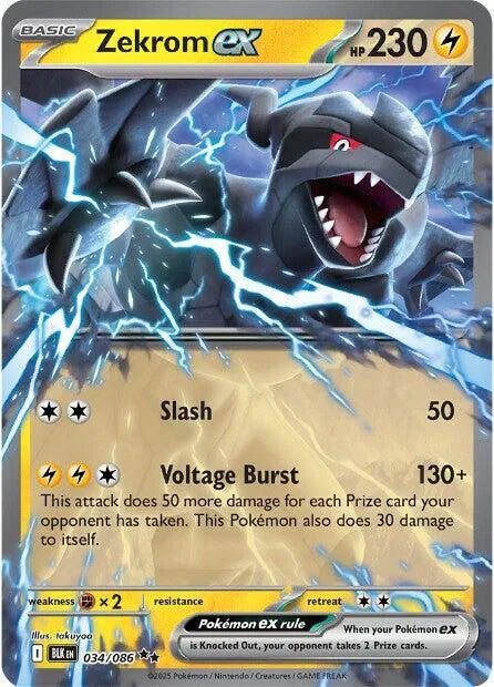 Zekrom ex — Holofoil