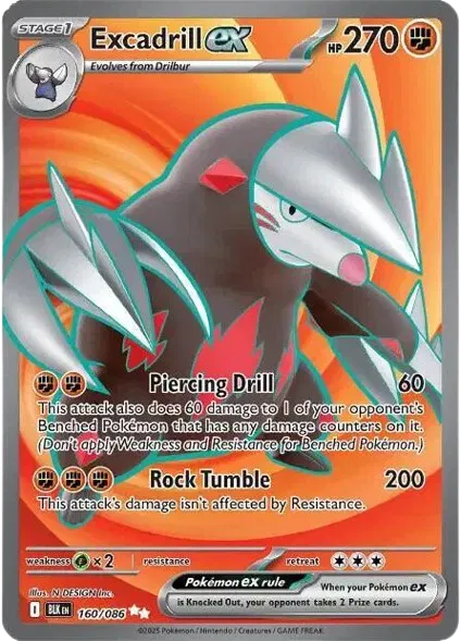 Excadrill ex — Holofoil