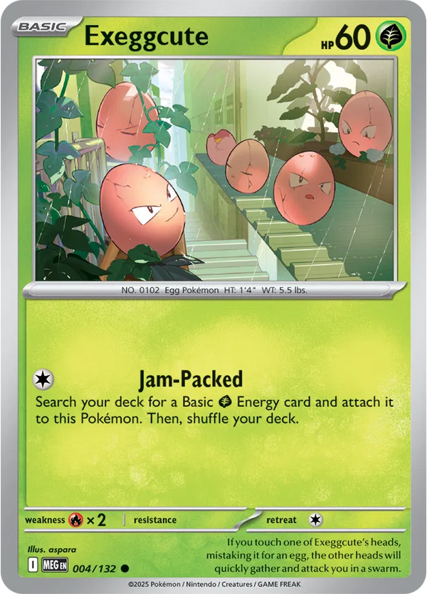 Exeggcute — Normal