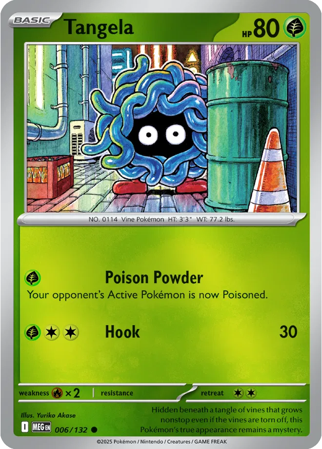 Tangela — Reverse Holofoil