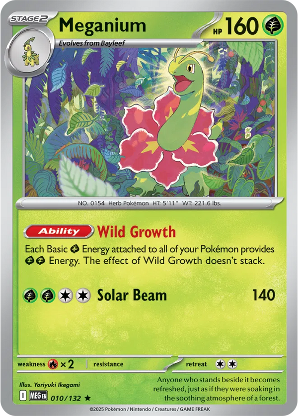Meganium — Holofoil