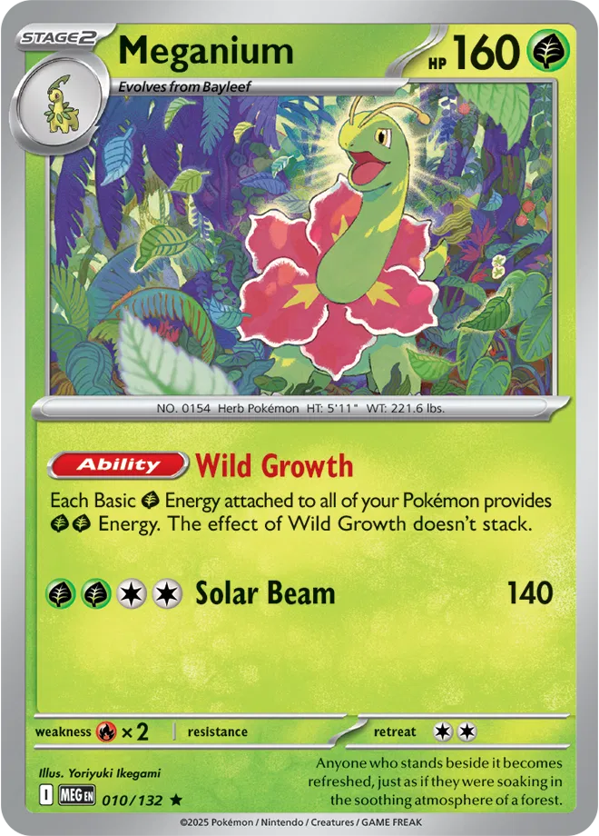 Meganium — Holofoil