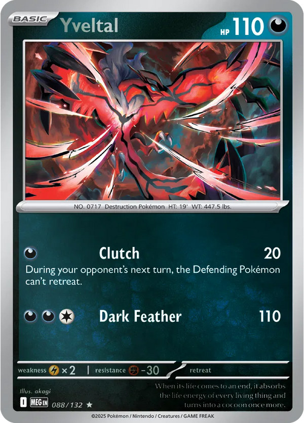 Yveltal — Reverse Holofoil