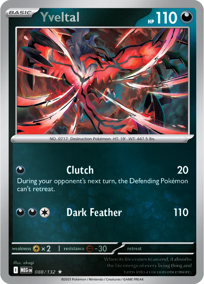 Yveltal — Reverse Holofoil