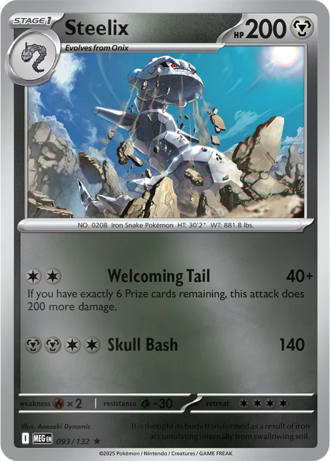 Steelix — Reverse Holofoil