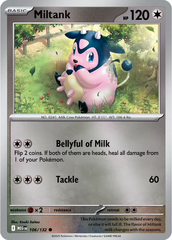 Miltank — Reverse Holofoil