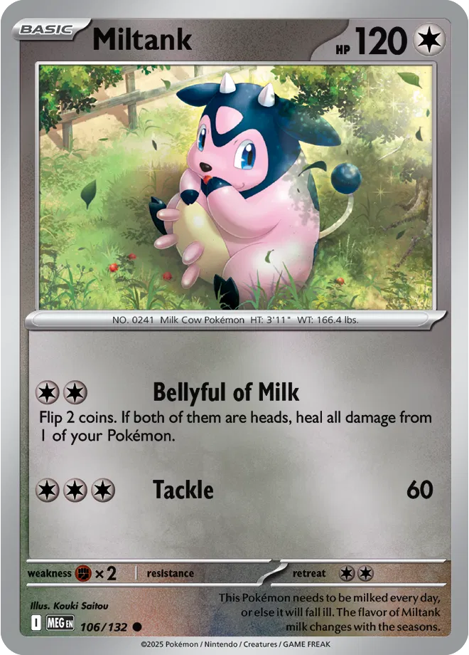 Miltank — Reverse Holofoil