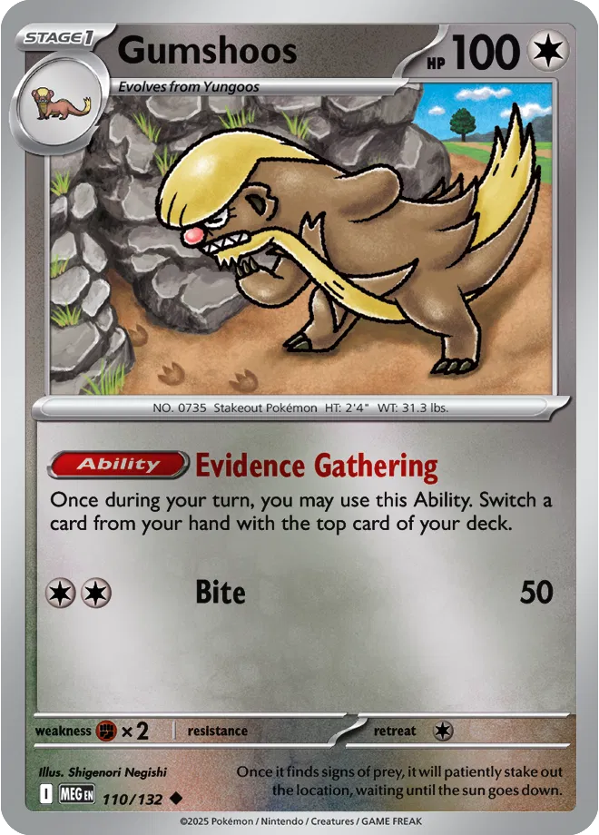 Gumshoos — Reverse Holofoil