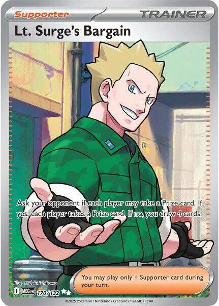 Lt. Surge's Bargain — Holofoil
