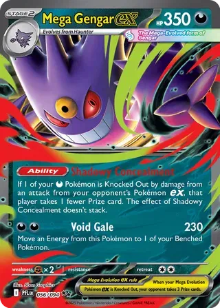 Mega Gengar ex — Holofoil