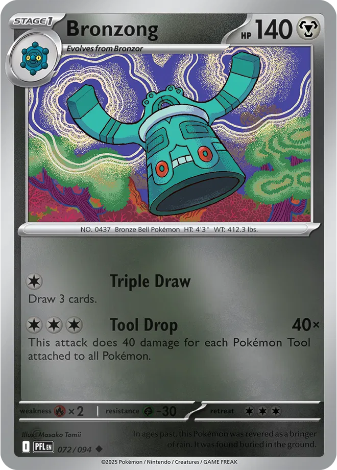 Bronzong — Reverse Holofoil
