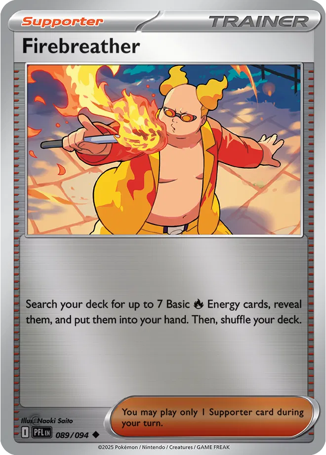 Firebreather — Reverse Holofoil