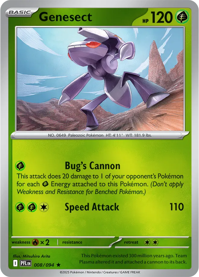 Genesect — Holofoil