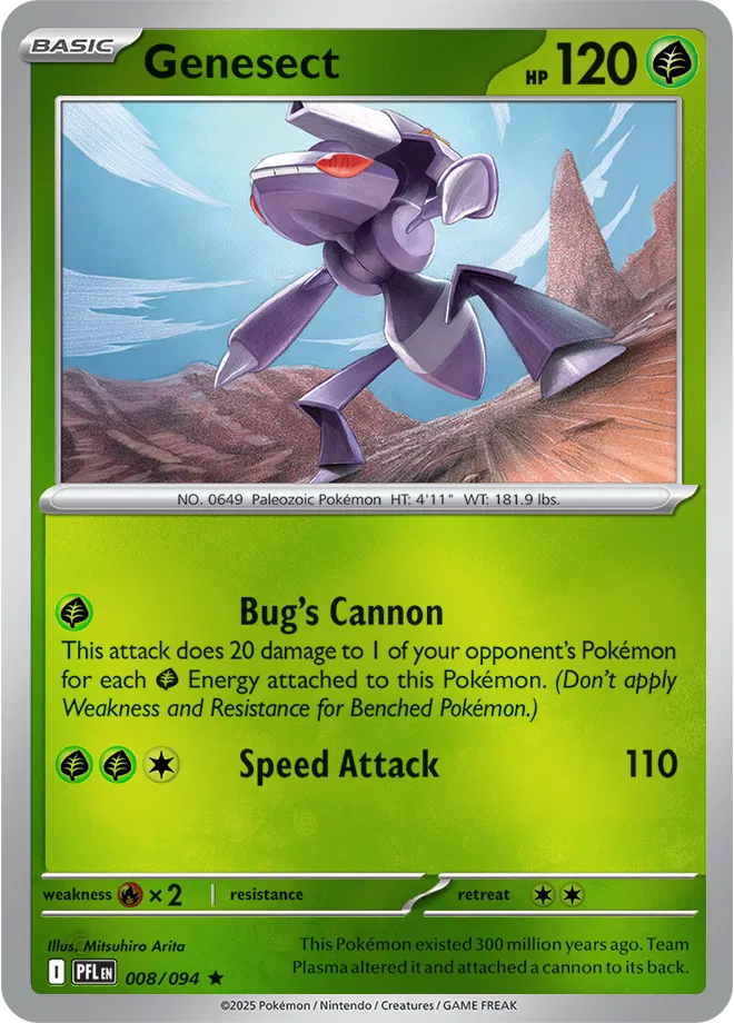 Genesect — Holofoil