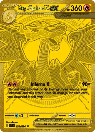 Mega Charizard X ex — Holofoil