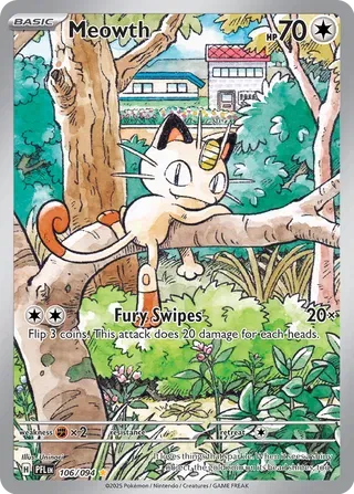 Meowth — Holofoil