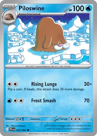 Piloswine — Normal