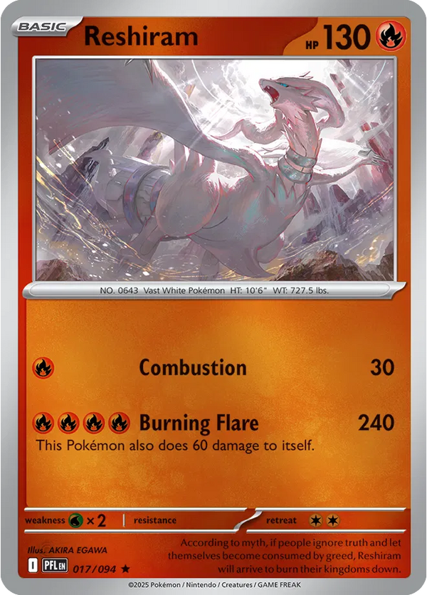 Reshiram — Holofoil